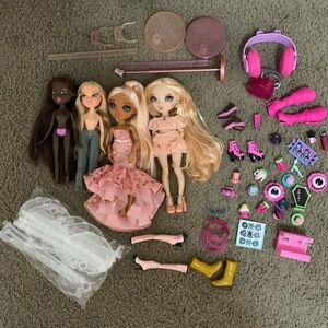 Rainbow High Bratz Doll Lot + accessories